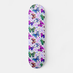 Skate Trippy Hippy Retro Paisley