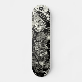 Skate Trippy Sepia Black