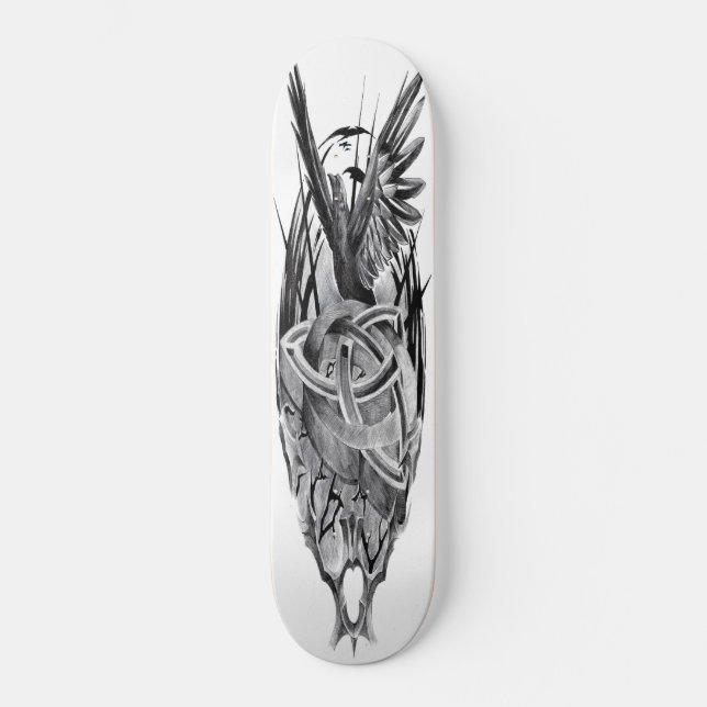 Skate Triquetra Crow Voo (Frente)