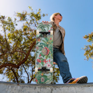 Skate Tropical Paradise Pattern