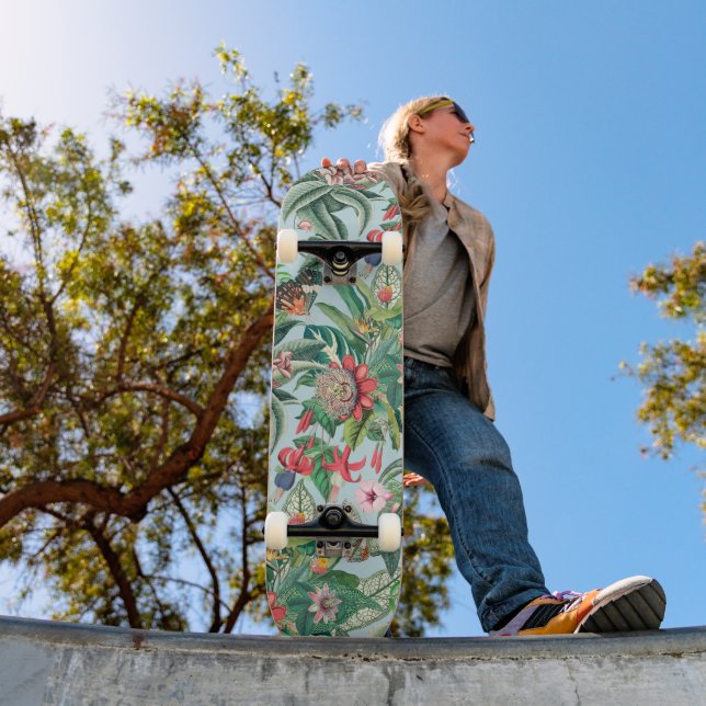 Skate Tropical Paradise Pattern (Ao ar livre 1)