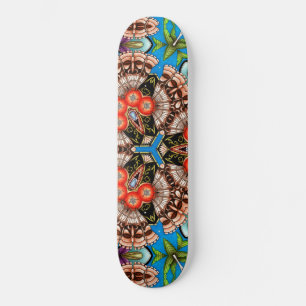 Skate Tropical Tiki Kaleidoscope