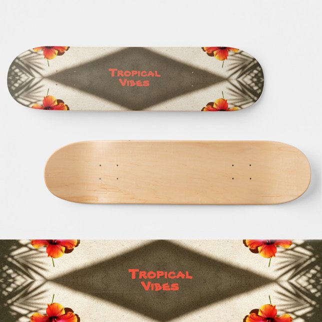 Skate Tropical Vibes (Criador carregado)