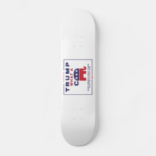 Skate Trump. Que poster da campanha anti-tropete?