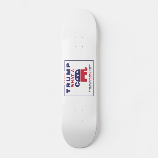 Skate Trump. Que poster da campanha anti-tropete? (Frente)