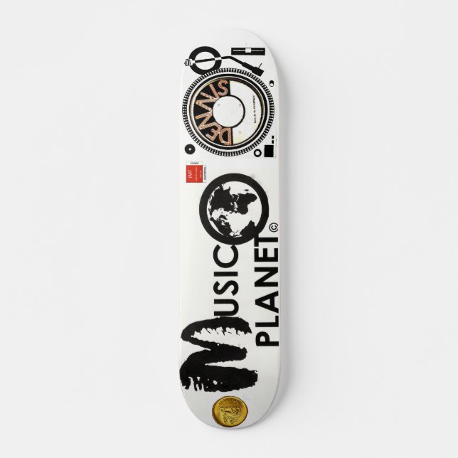 Skate TST / DENNIS skate, deck de 7¾" (Frente)