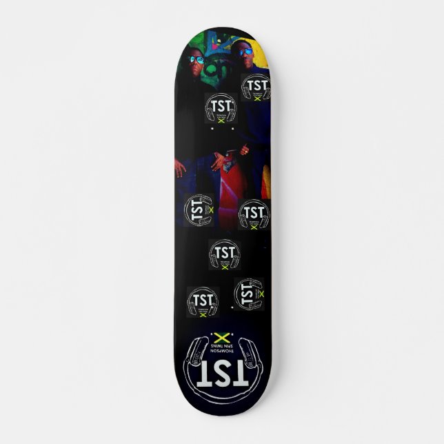 Skate TST Thompson SPIN Twins Skateboard, deck de 7¾" (Frente)