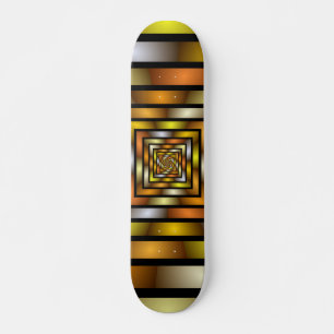 Skate Túnel Luminoso - Gráfico Fratural Trippy