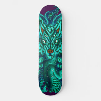 Skate Turquoise Wolf Tulu