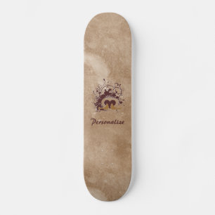 Skate Tuscan Brown ama Aves Com Nome