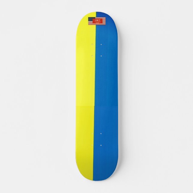 Skate UKRAINE JMT Skateboard, 7¾" Deck (Frente)