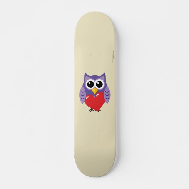 Skate Um Amor Coruja (Frente)