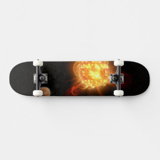 Skate Um Jovem Anão Vermelho