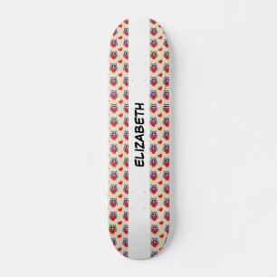 Skate Um Padrão De Amor Adicione seu nome