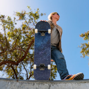 Skate Uma galáxia de estrelas na noite