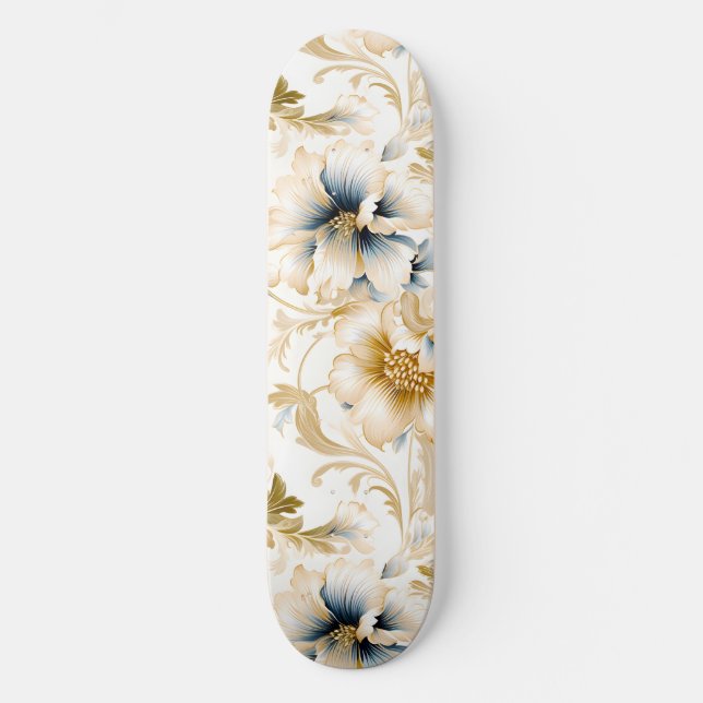 Skate Uma Série de Design Floral de Casamento 3 (Frente)