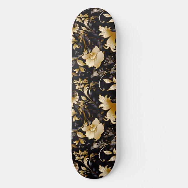 Skate Uma Série de Design Floral de Casamento 4 (Frente)