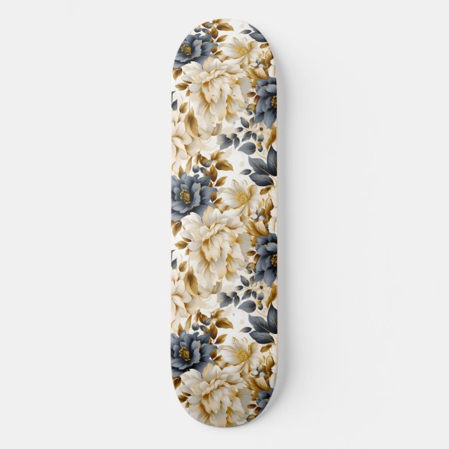 Skate Uma Série de Design Floral de Casamento 5 (Frente)