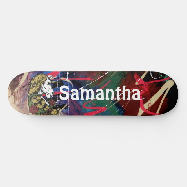 SKATE UNICORN DE GRAFITE AMERICANO (Horz)