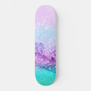 Skate Unicorn Girls Glitter #14 #shiny #decor #art