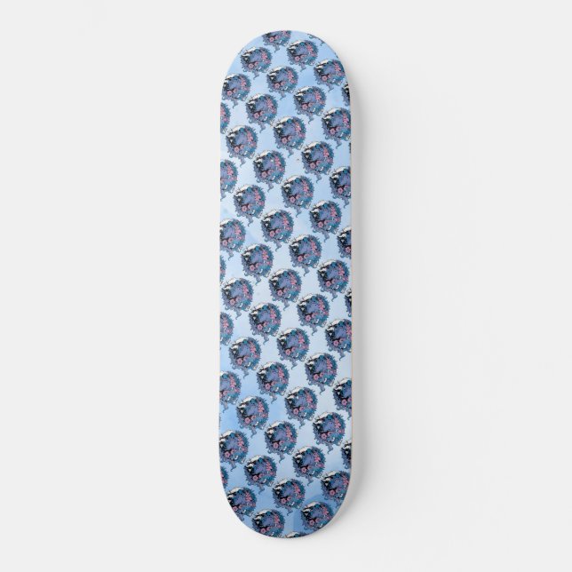 Skate Unicórnio (Frente)
