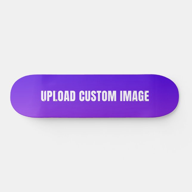 Skate Upload Custom Image - Add Your Own To Print On A (Horz)