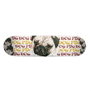 Skate URBANO do estilo do CÃO do PUG