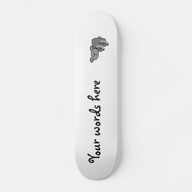 Skate Urso de koala bonito do bebê (Frente)