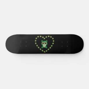 Skate Urso de pelúcia do dia de São Patrício