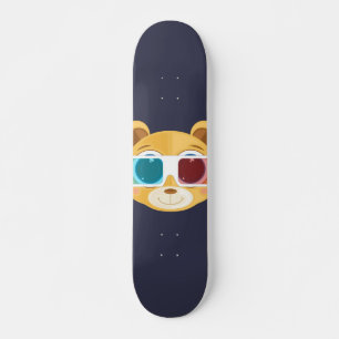 Skate Urso de Teddy - 3D