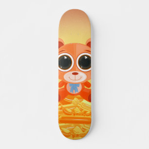 Skate Urso de Teddy - Laranja-Candi