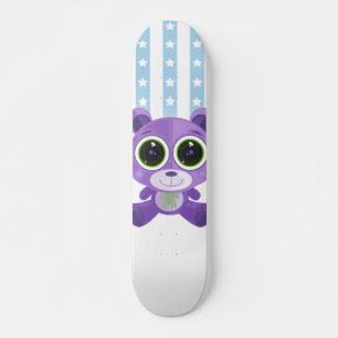 Skate Urso de Teddy - Roxo de Olho Estrela