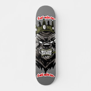 Skate Urso Nimado Rei 2 Deck