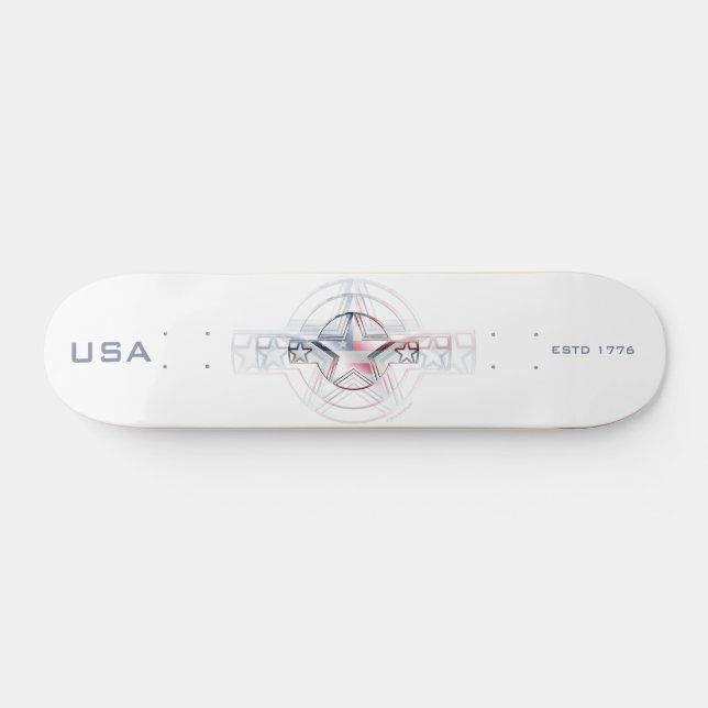 Skate USA Estd. 1776 (Horz)