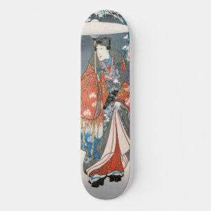 Skate Utagawa Hiroshige - Conto de Genji, Príncipe Elega