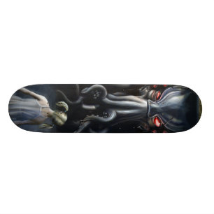 Skate V2 de pensamento ansioso: Cthulhu que entra em