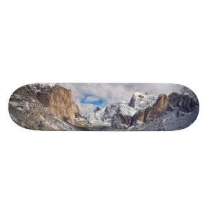Skate Vale de Yosemite na neve