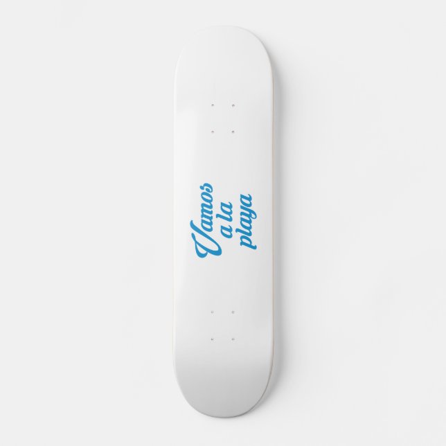 SKATE VAMOS A LA PLAYA (Frente)