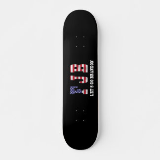 Skate Vamos para Brandon Skateboard, deck de 7¾"