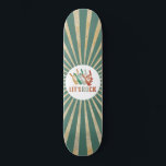 Skate Vamos Rock and Roll Vintage<br><div class="desc">Estes skates rock n roll são modernos e um dos tipos. Com uma vintage de crianças design e adolescentes gostarão disso.</div>