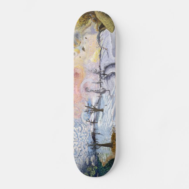 Skate Van Gogh: Paisagem do inverno (Frente)