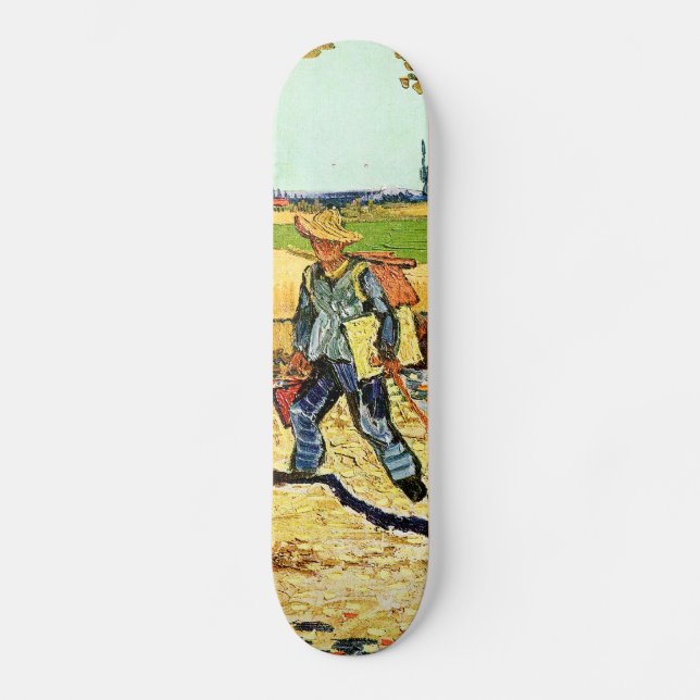 Skate Van Gogh: Pintor em sua maneira de trabalhar (Frente)