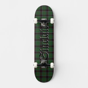 Skate Variante de Tartã de Caça do Clã Sinclair