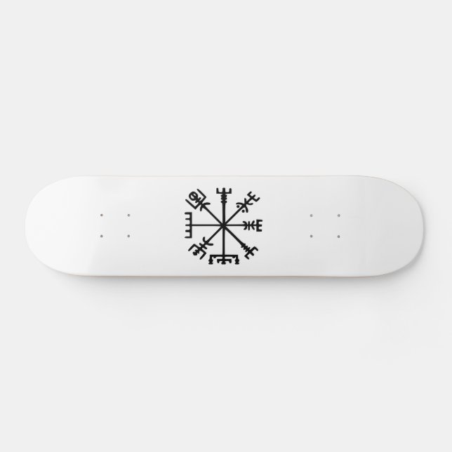Skate Vegvísir (Viking Compass) (Horz)