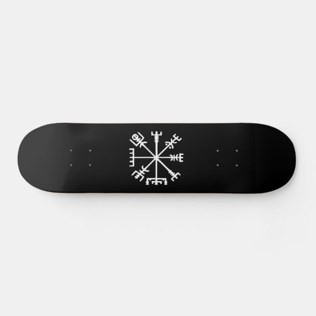 Skate Vegvísir (Viking Compass) (Horz)