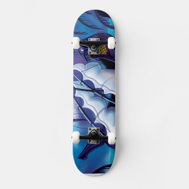 Skate Velho Navio Pirata Atracado (Frente)