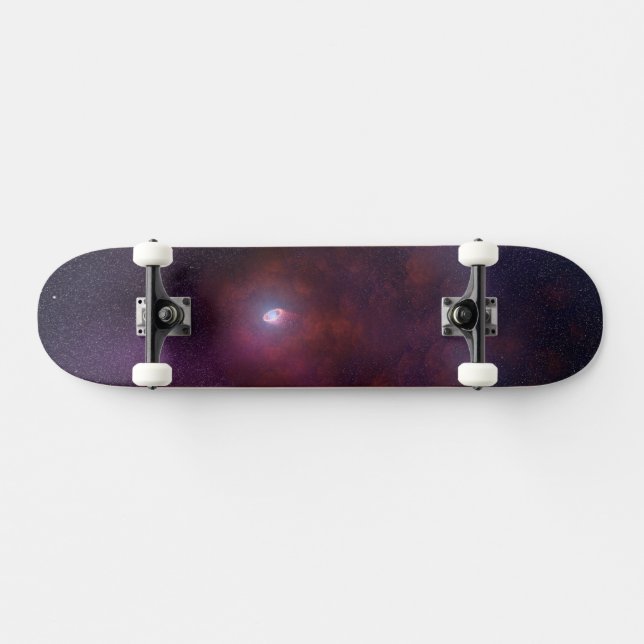 Skate Vento Pulsar De Uma Estrela De Neutron. (Horz)