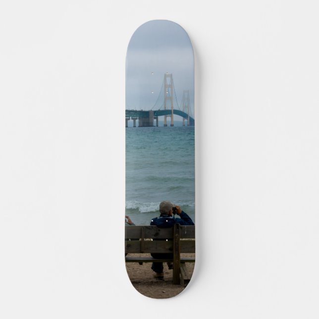 Skate Ver ponte Mackinac (Frente)