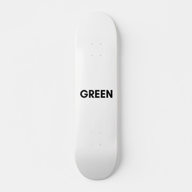 Skate verde (Frente)