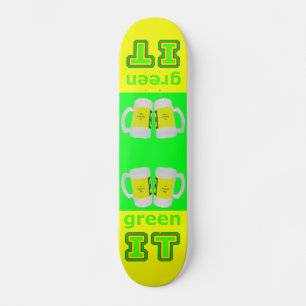 Skate Verde IT Os Óculos de Cerveja do MUSEUM Gibsphotoa